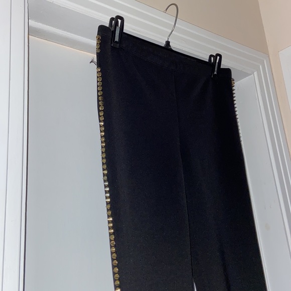 Gold studded Forever 21 Leggings - Picture 2 of 4